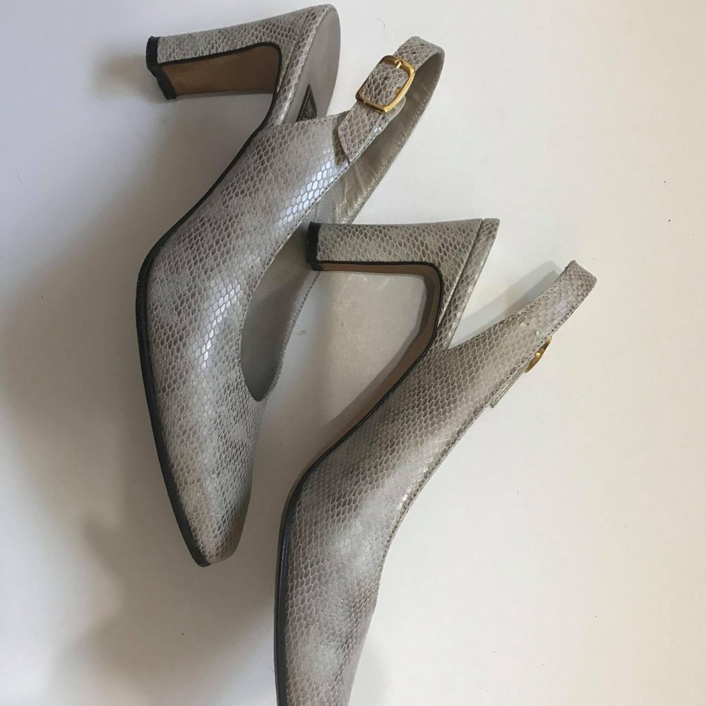 Ankle strap heels  Size 6